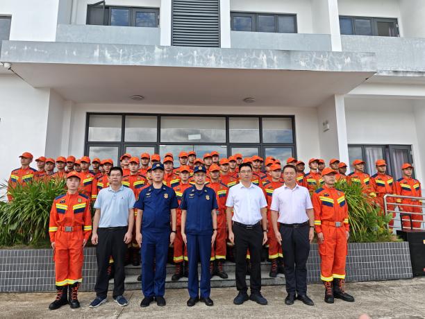 國家消防救援局廣東消防救援機動總隊進駐江門市開平市赤水機場儀式圓滿舉行