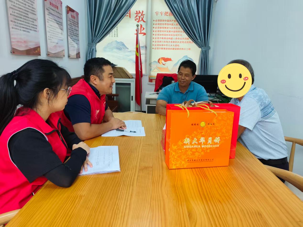 月圓情暖慰兵心，緬懷先烈勵前行——蜆岡鎮(zhèn)退役軍人服務(wù)站開展中秋慰問活動